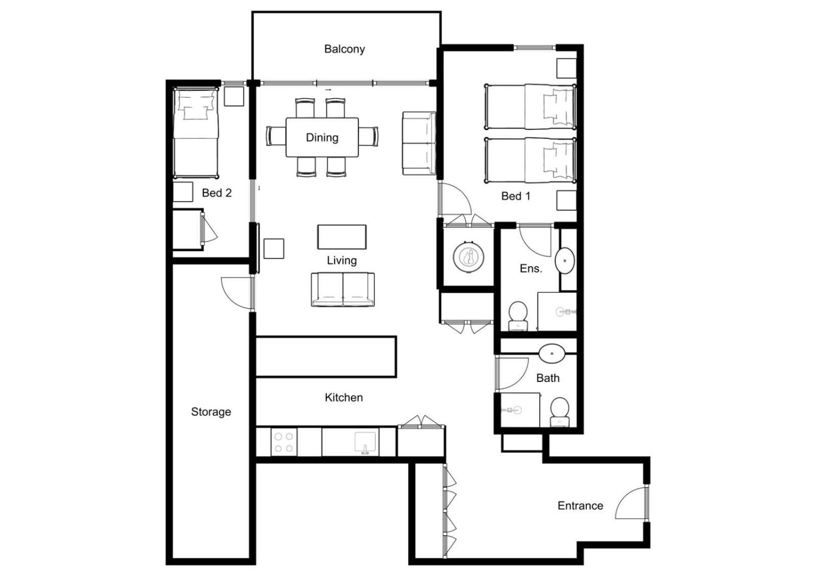 Chalet Apartments - Mt Buller Apartment Rentals Mount Buller Phòng bức ảnh